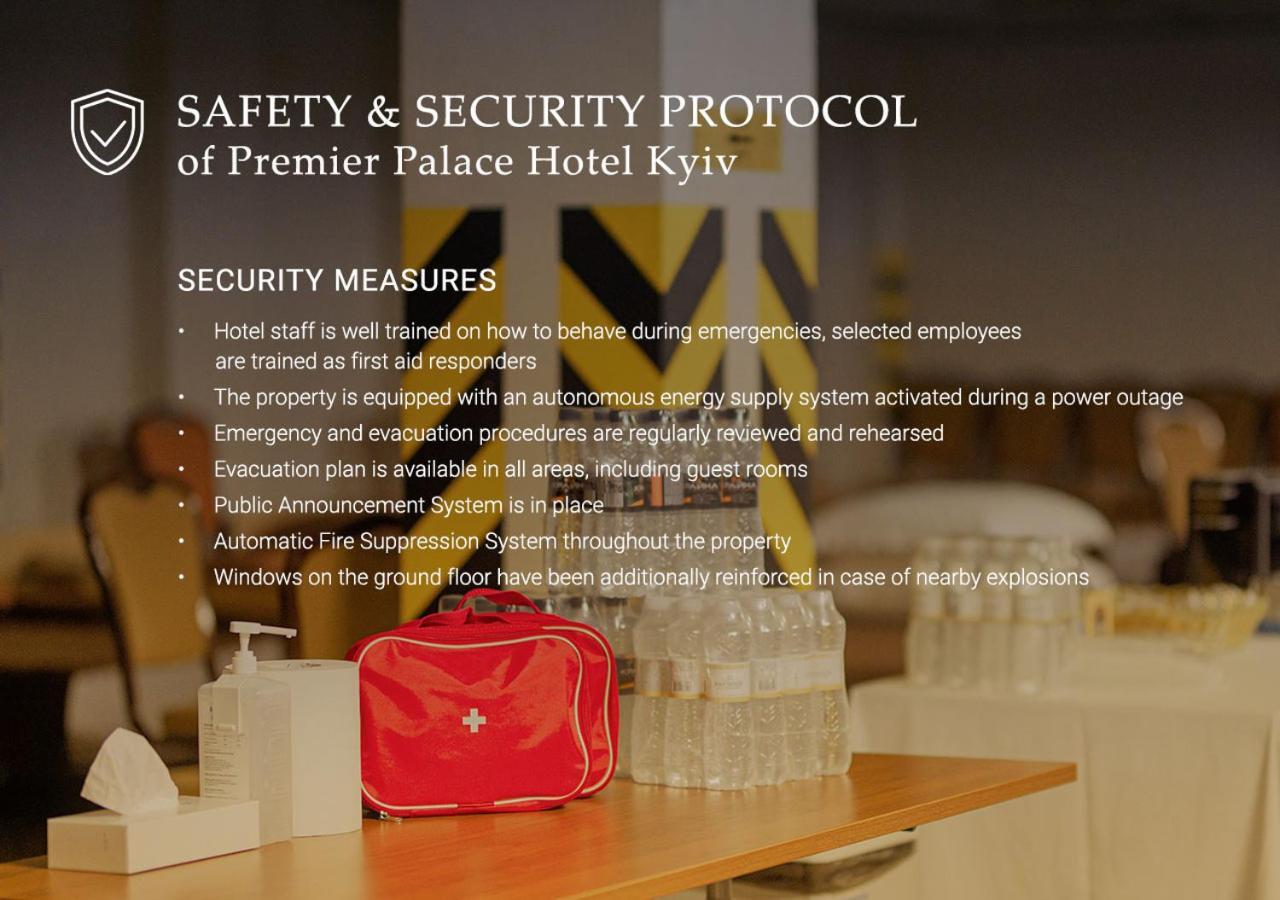 Premier Palace Hotel Kiev Dış mekan fotoğraf